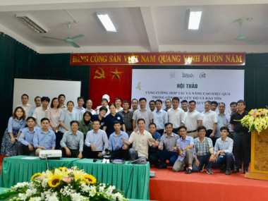 Hội thảo Tăng cường hợp tác và nâng cao hiệu quả trong công tác cứu hộ và bảo tồn động vật hoang dã ở Việt Nam