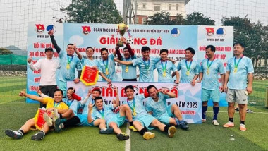 Liên quân khối Lâm nghiệp vô địch giải bóng đá thanh niên khối cơ quan, đơn vị huyện Quỳ Hợp lần thứ XIV, năm 2023
