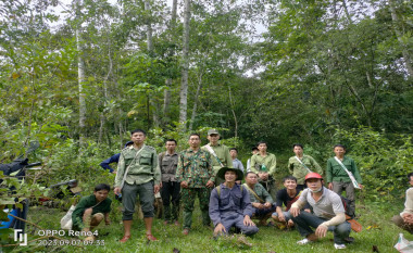 Công tác bảo vệ rừng tận gốc của trạm QLBVR Cắm Muộn, huyện Quế Phong