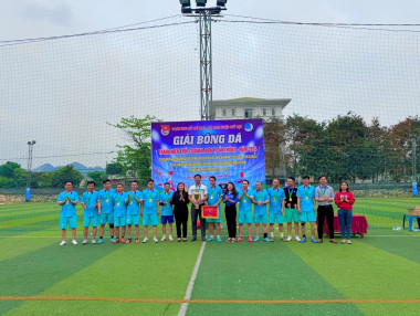 Đội Khối Lâm nghiệp tham dự giải bóng đá thanh niên Khối cơ quan, đơn vị lần thứ XV – năm 2024