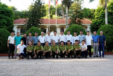 Đoàn công tác Vườn Quốc Gia Vũ Quang tham quan, học tập, chia sẻ kinh nghiệm và tăng cường hợp tác tại BQL Khu BTTN Pù Huống