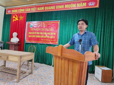 Ban quản lý Khu BTTN Pù Huống chi trả tiền dịch vụ môi trường rừng đợt 2 năm 2024 tại huyện Quỳ Hợp